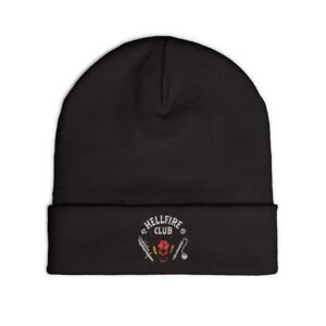 Embroidered Hellfire Club Beanie